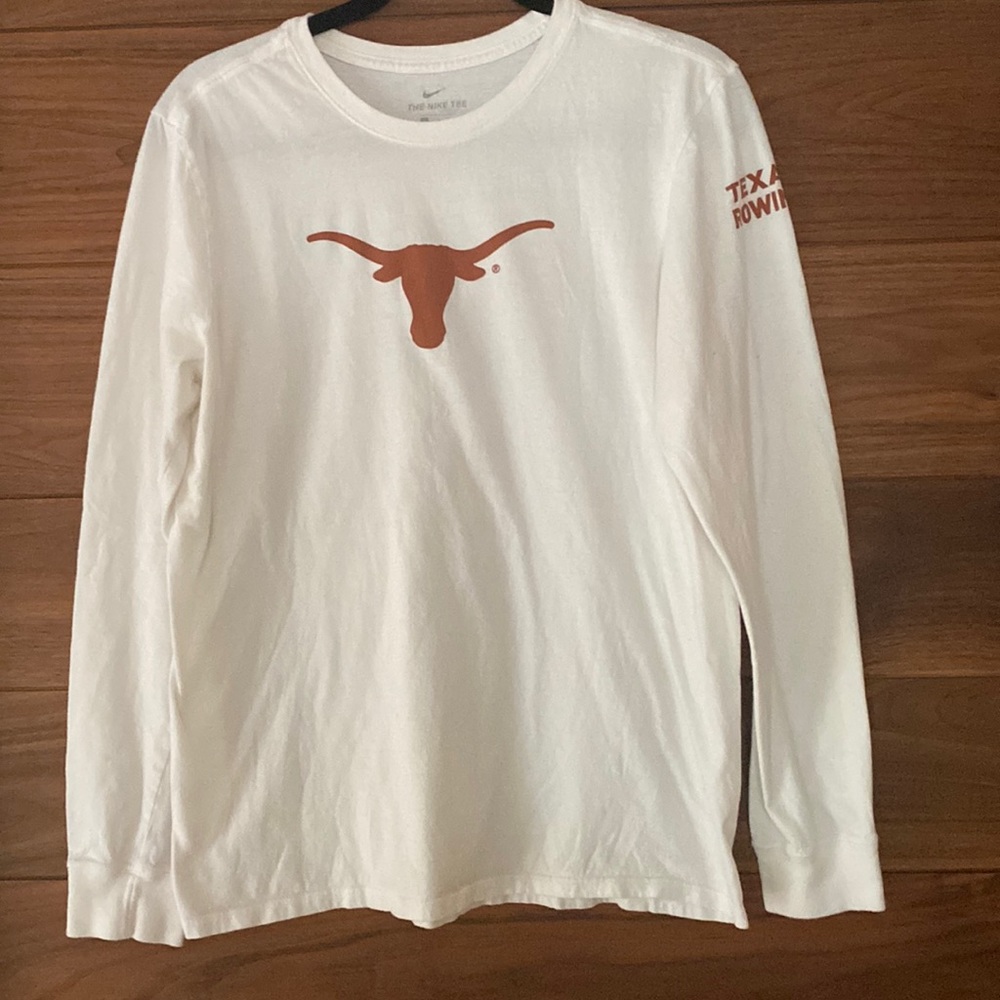 Nike University of Texas Longhorn Women's Long Sleeve T-Shirt size Medium